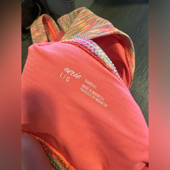 Aerie Bandeau Bikini Top Size Large - Picture 3 of 10
